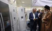 بازدید رهبر انقلاب از نمایشگاه کالای ایرانی